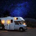 Public lands use: a picture of a camping van