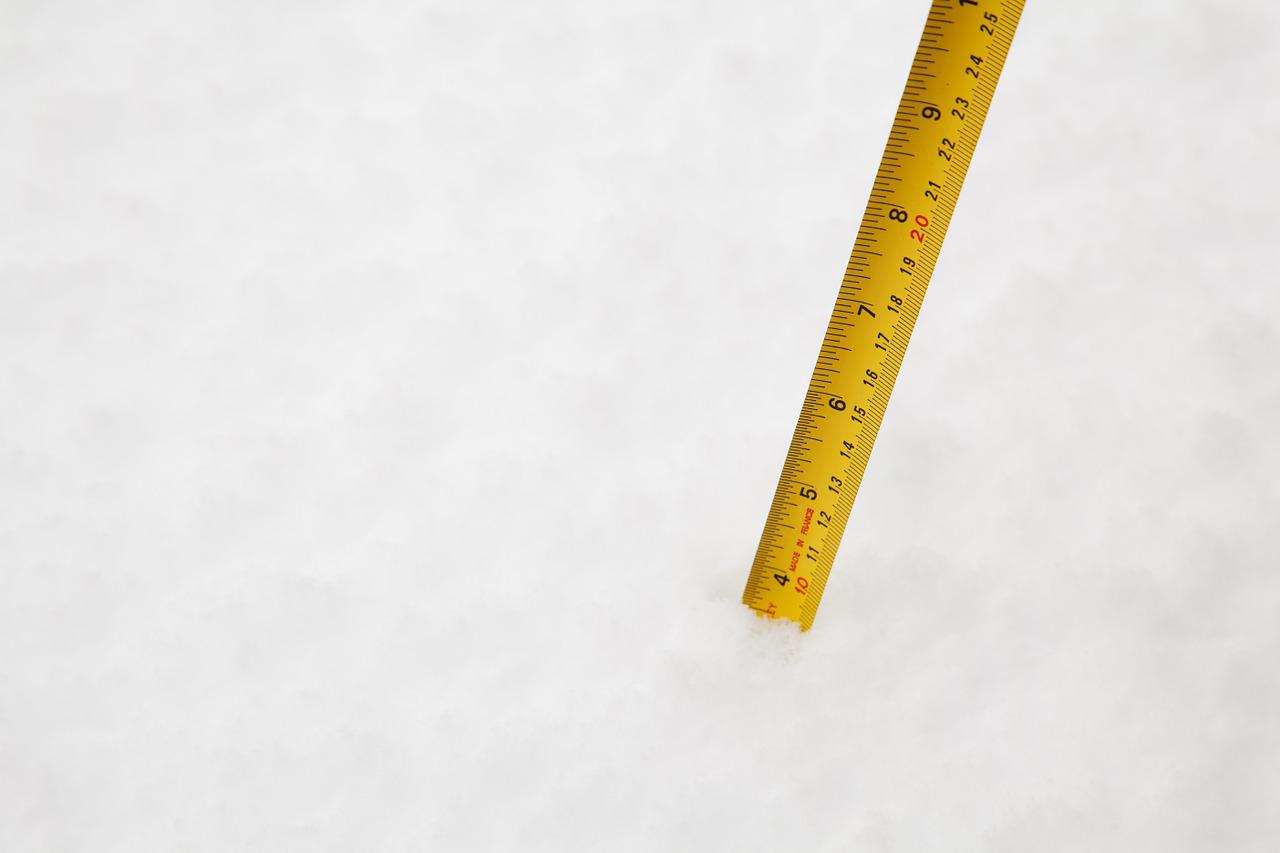 Snow measuring concept