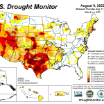 US Drought map
