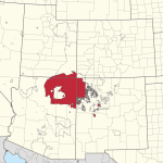 Map of the Navajo Nation