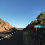Geronimo Pass, SR 73 on the White Mountain Apache lands