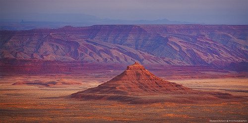 A picture of Navajo land.