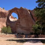 Window Rock in the Navajo Nation