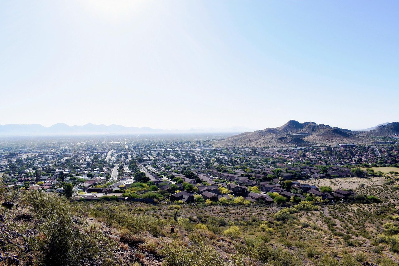 An image of the Phoenix area