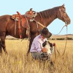 A rancher in the American West
