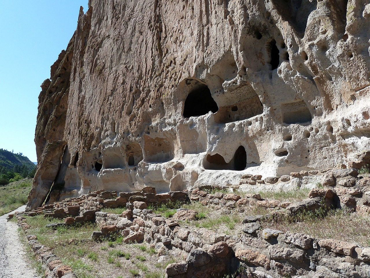 Historic Indian pueblos in New Mexico