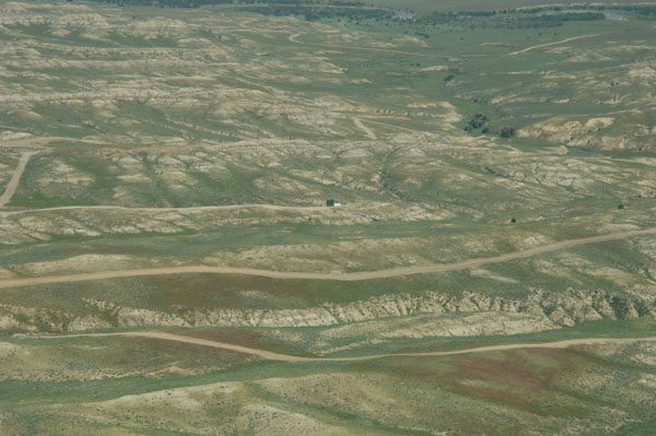 Wyoming methane gase field -- water may be extracted from abandoned wells