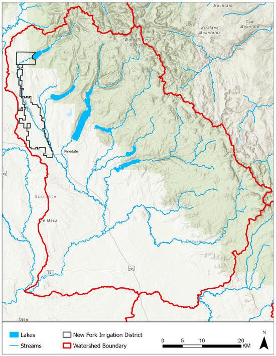 Wyoming - New Fork River dtudy area