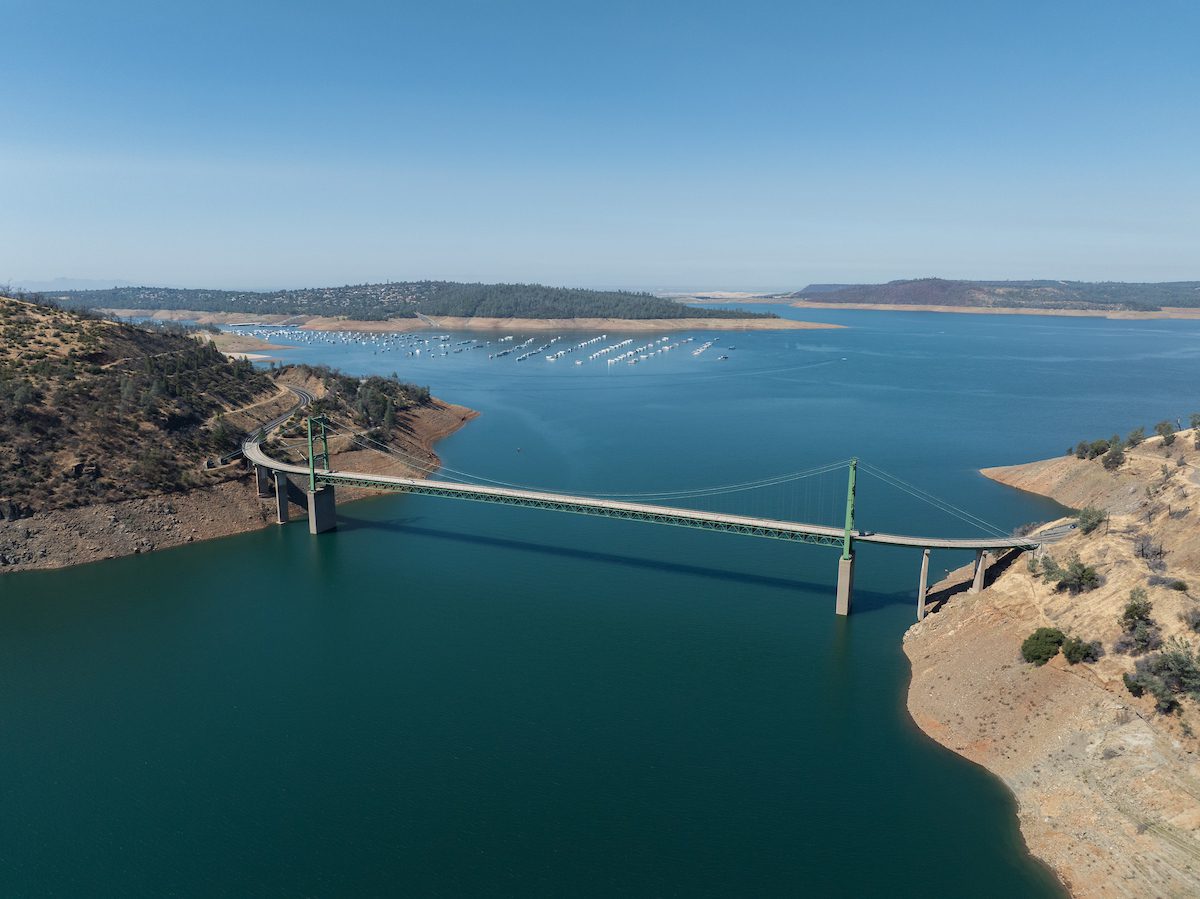 Lake Oroville, by California DWR - part of new water year planning process