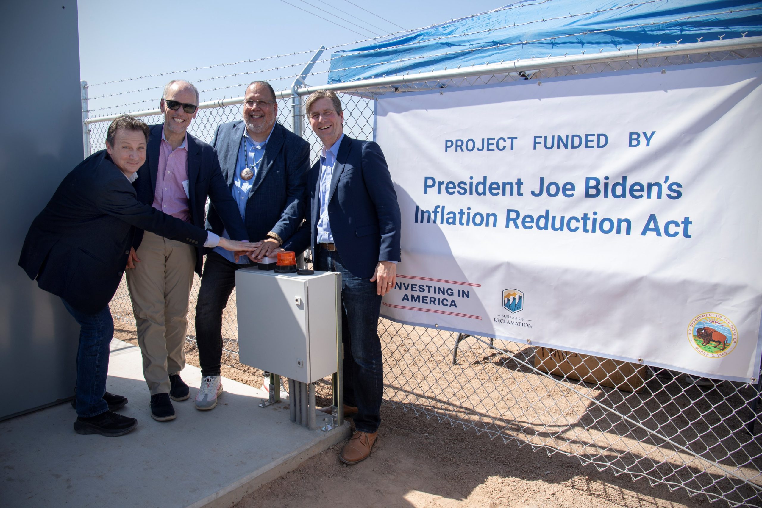 Biden-Harris Administration joins Gila River Indian Community to celebrate the first power from solar over canals project