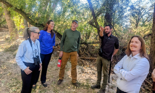 Governor Hobbs' visit to San Pedro River, Sierra Vista, Arizona