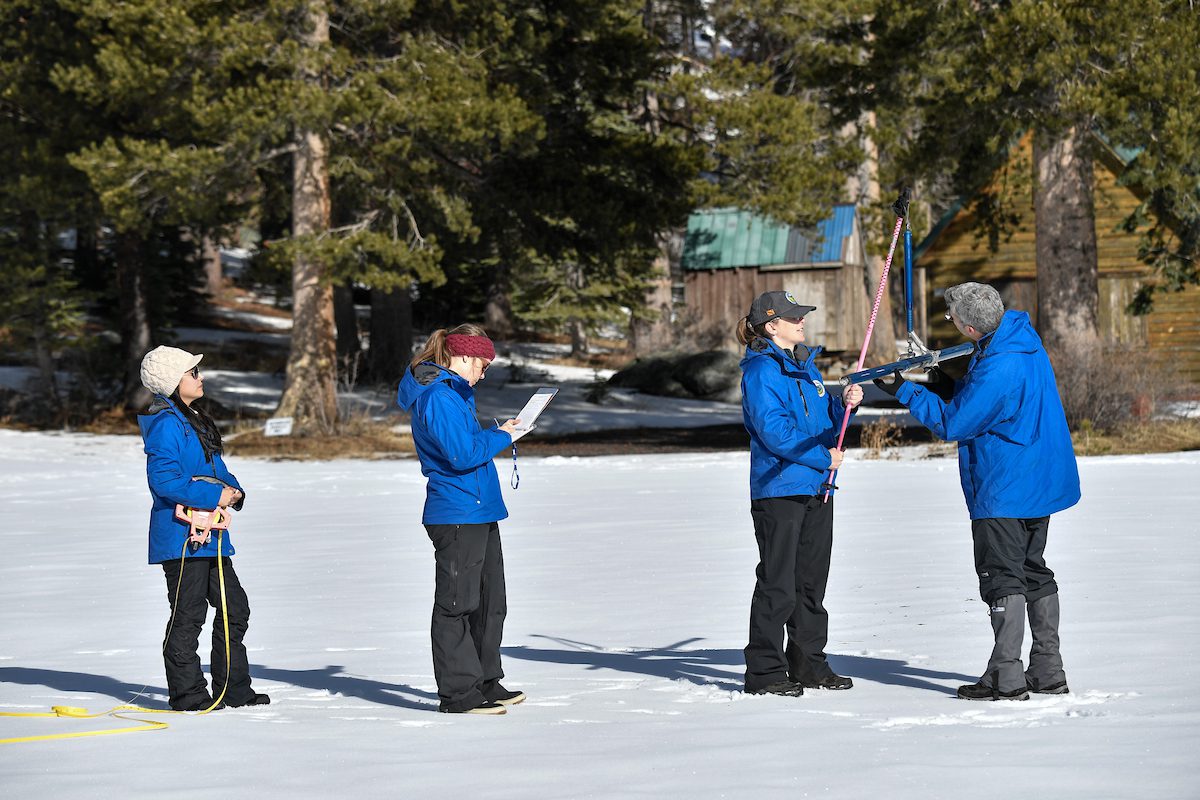 California snowpack survey