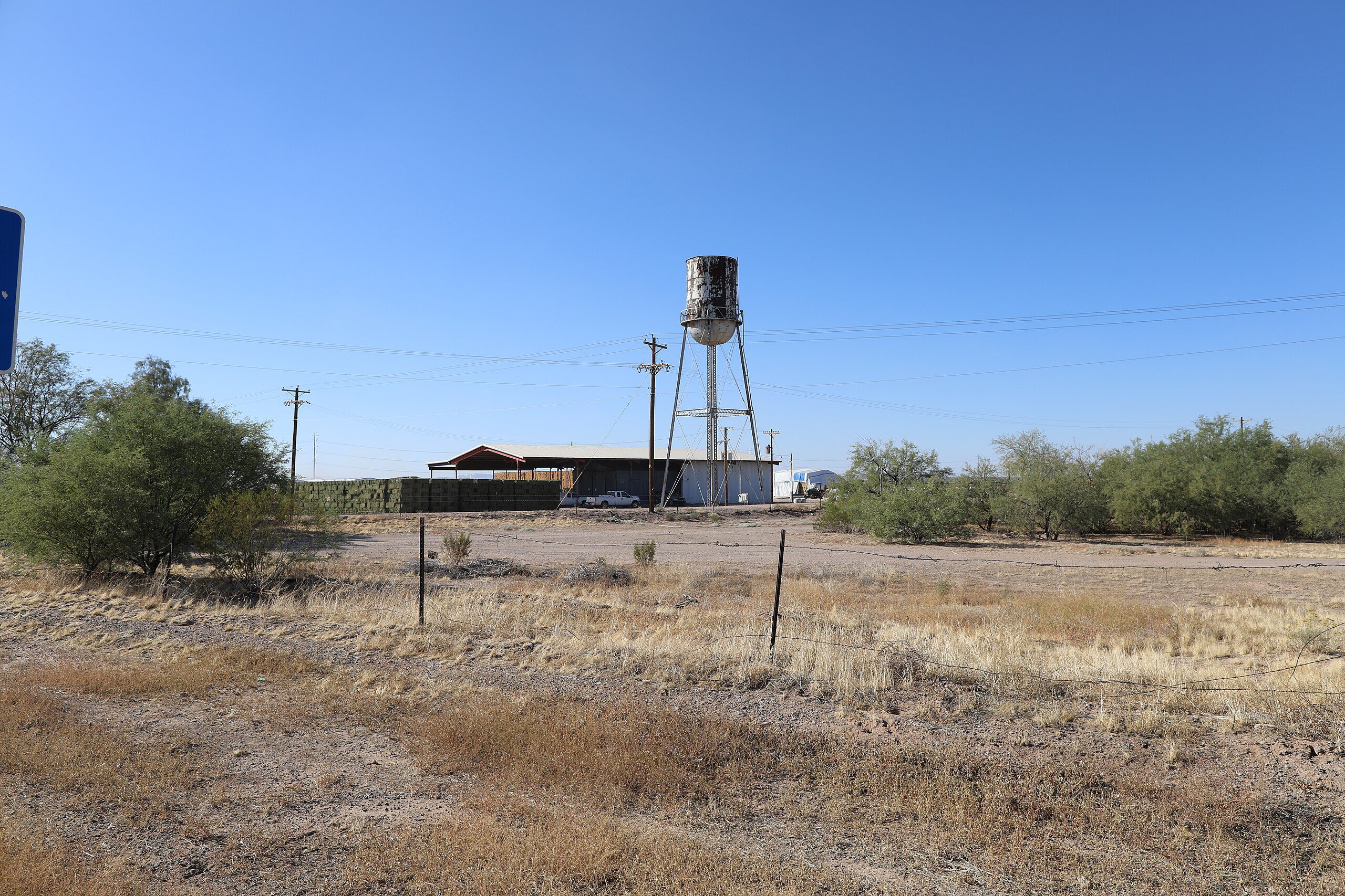 Adamsville, AZ historic water tower