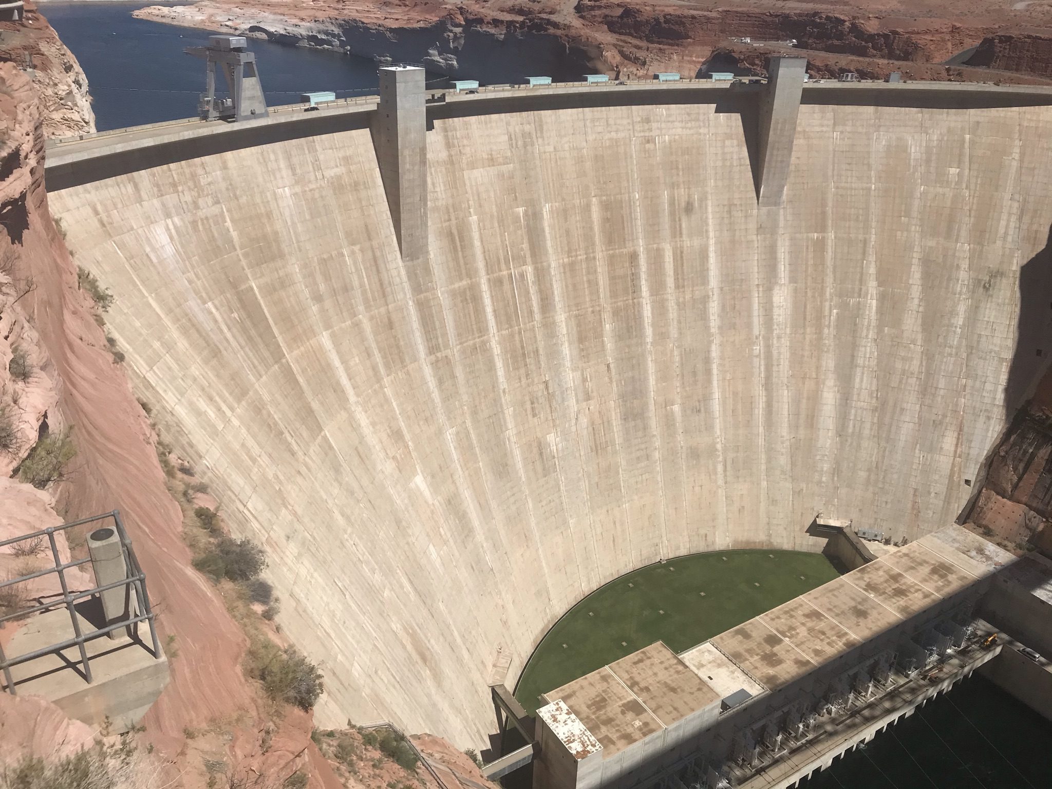 Glen Canyon Dam on the Colorado River