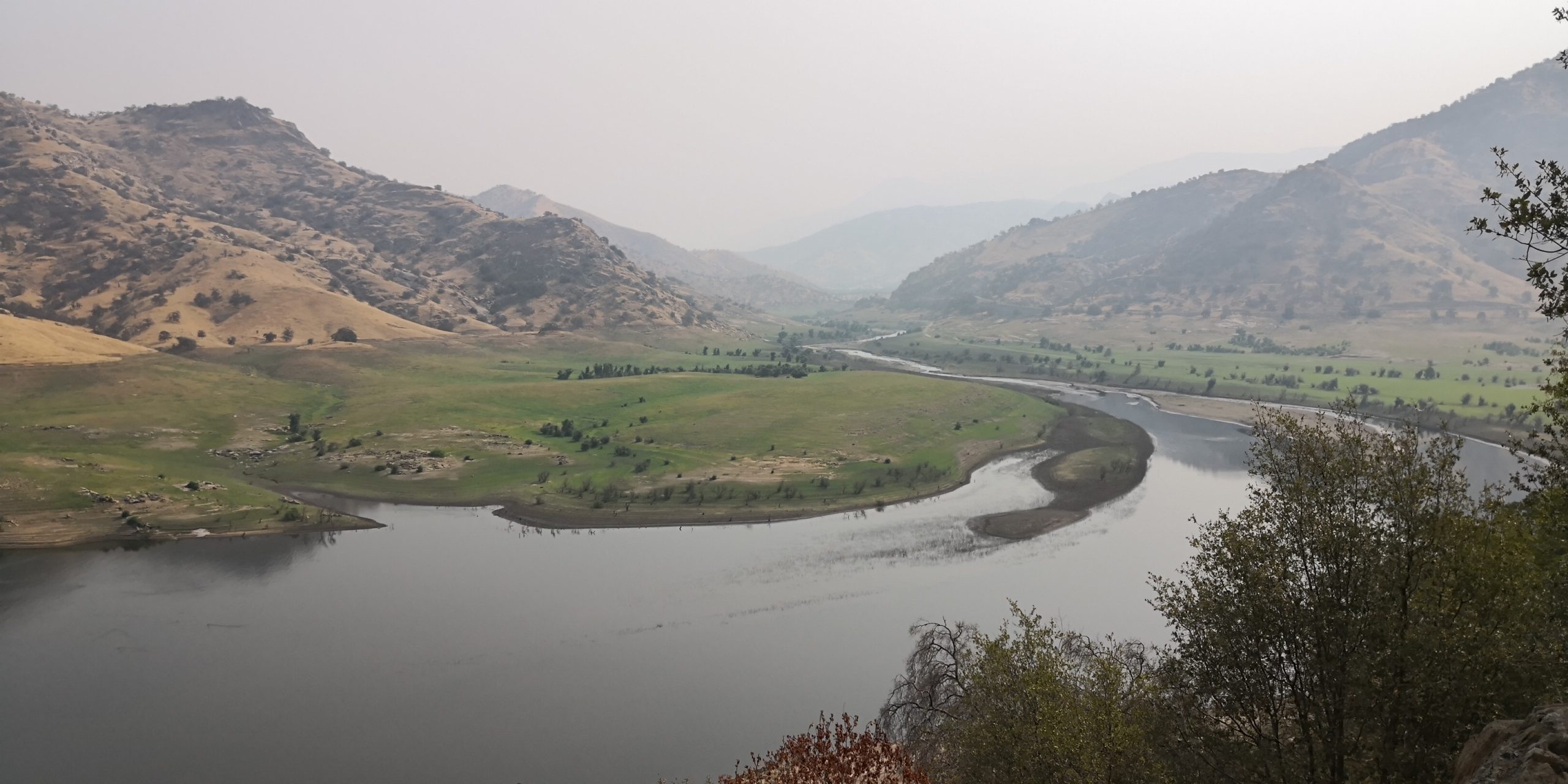 Lake Kaweah, one of the reservoirs the subject of trump's wasteful water release