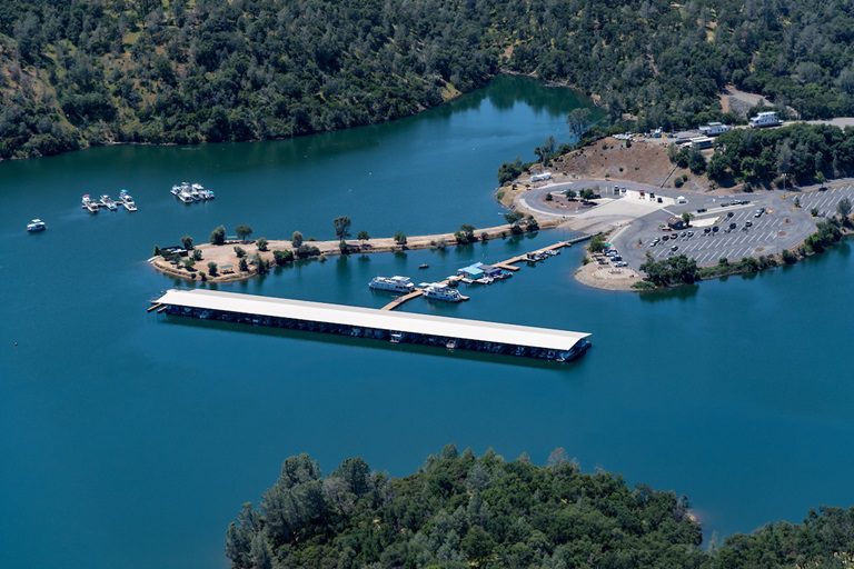 Lake Oroville, via California DWR