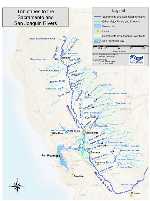 Bay-Delta tributaries
