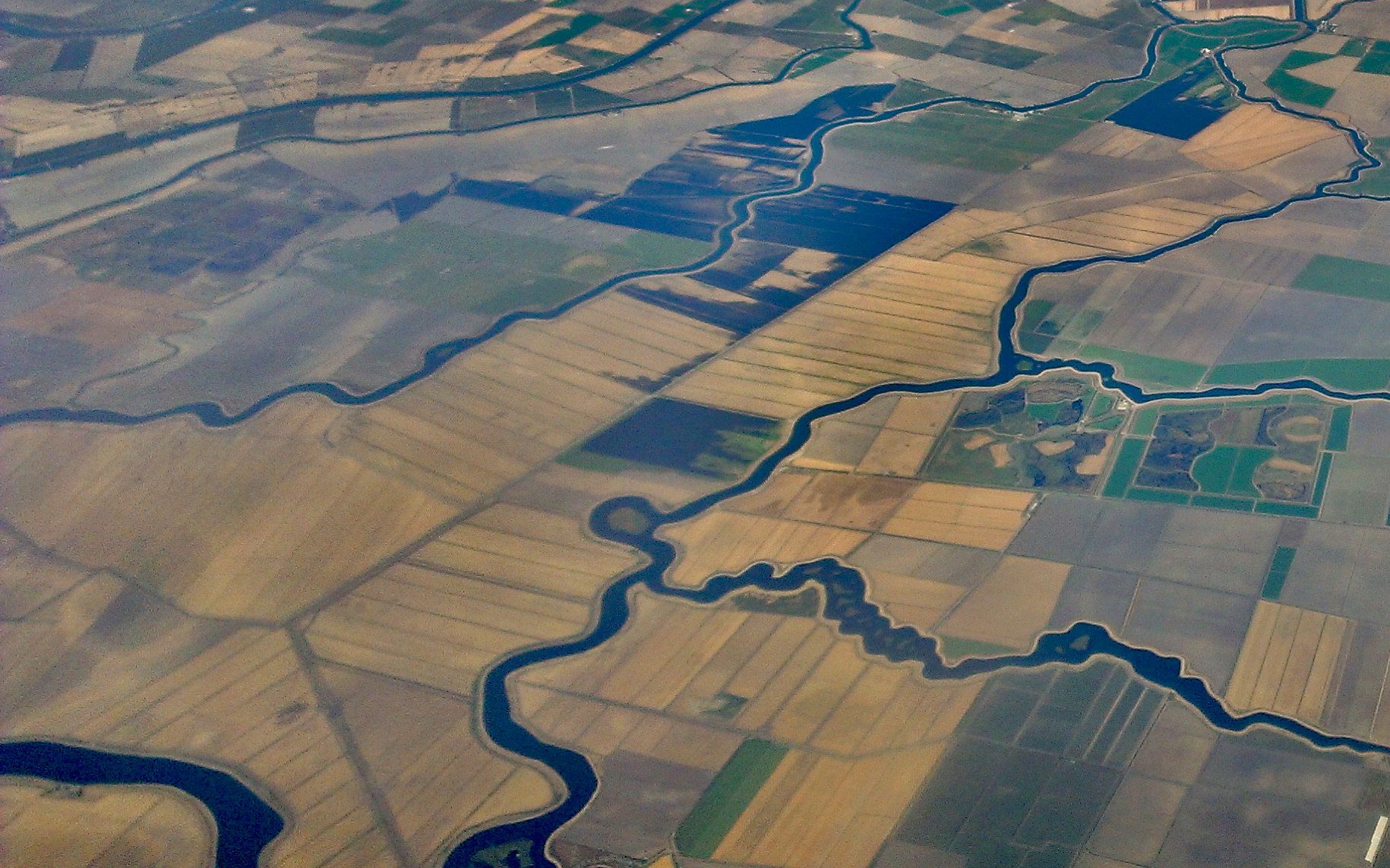 Farms in the San Francisco Bay Delta