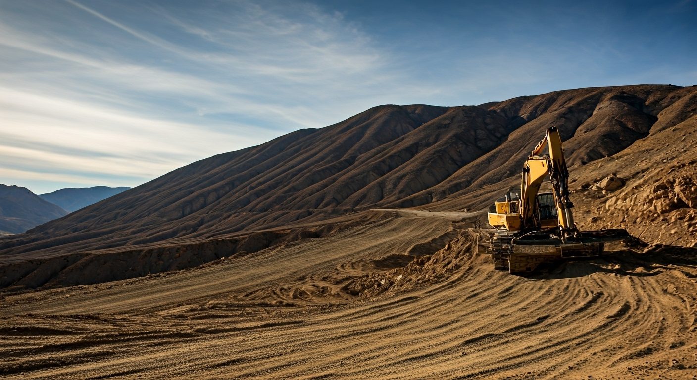 AI generated image of Thacker Pass Lithium Mine