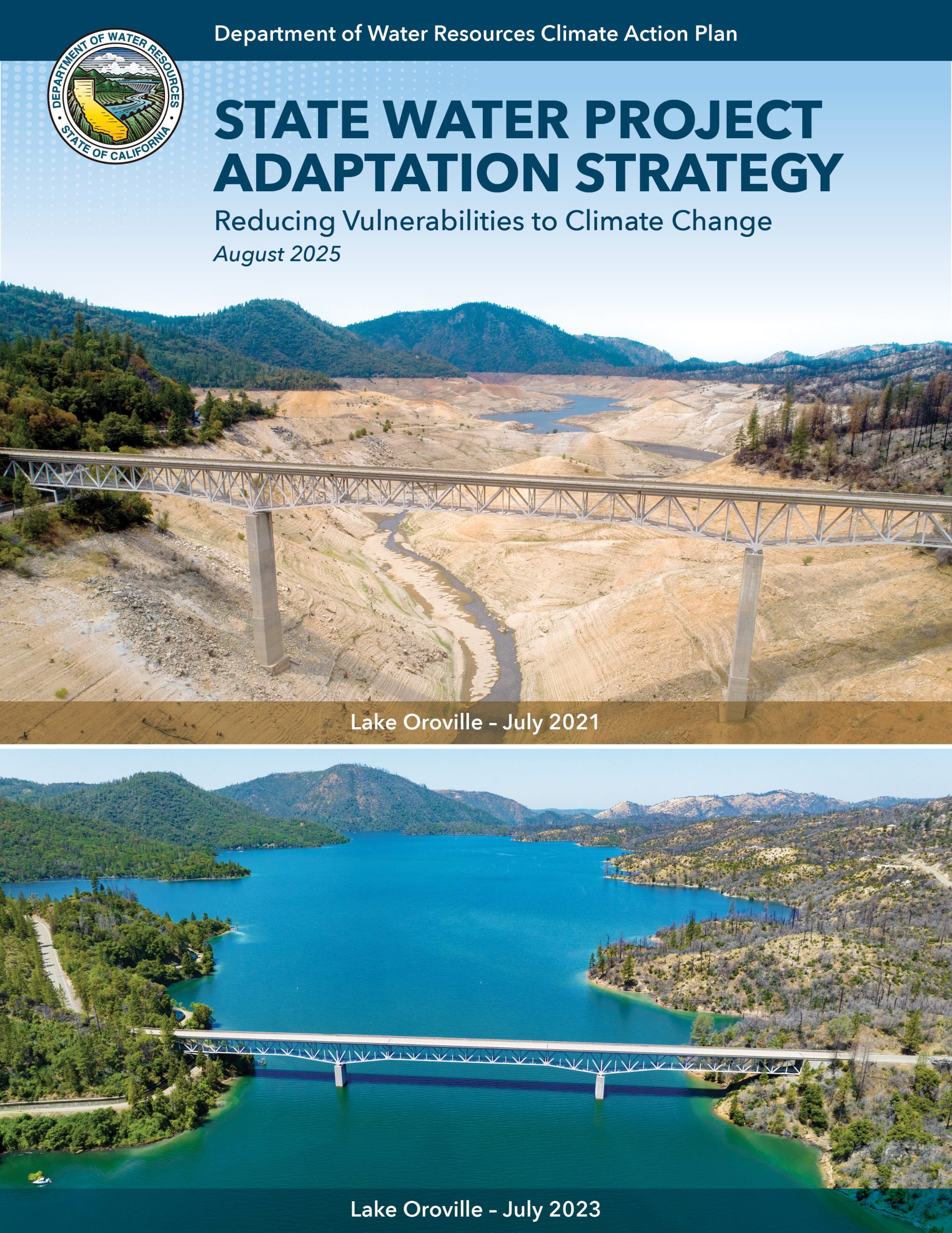 The California Department of Water Resources has released its first State Water Project Adaptation Strategy, identifying the Delta Conveyance Project as the most effective action to safeguard water for 27 million residents and 750,000 acres of farmland while addressing drought, flooding, and climate change.