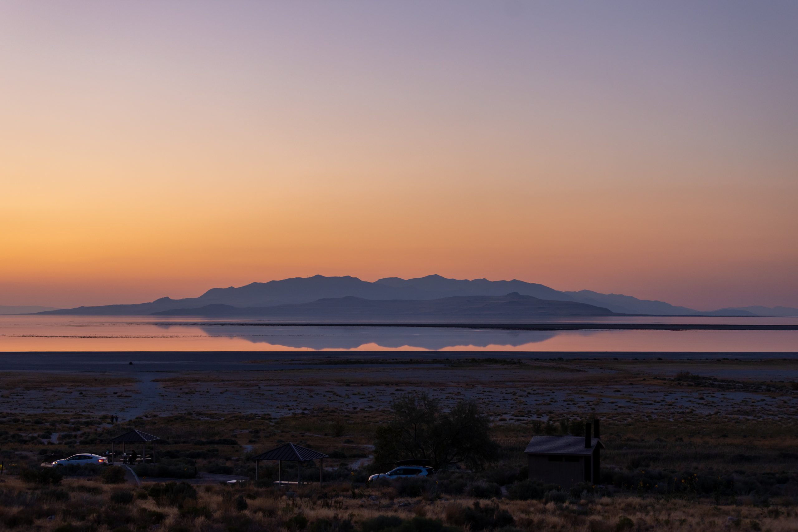 Antelope Island in the Great Salt Lake