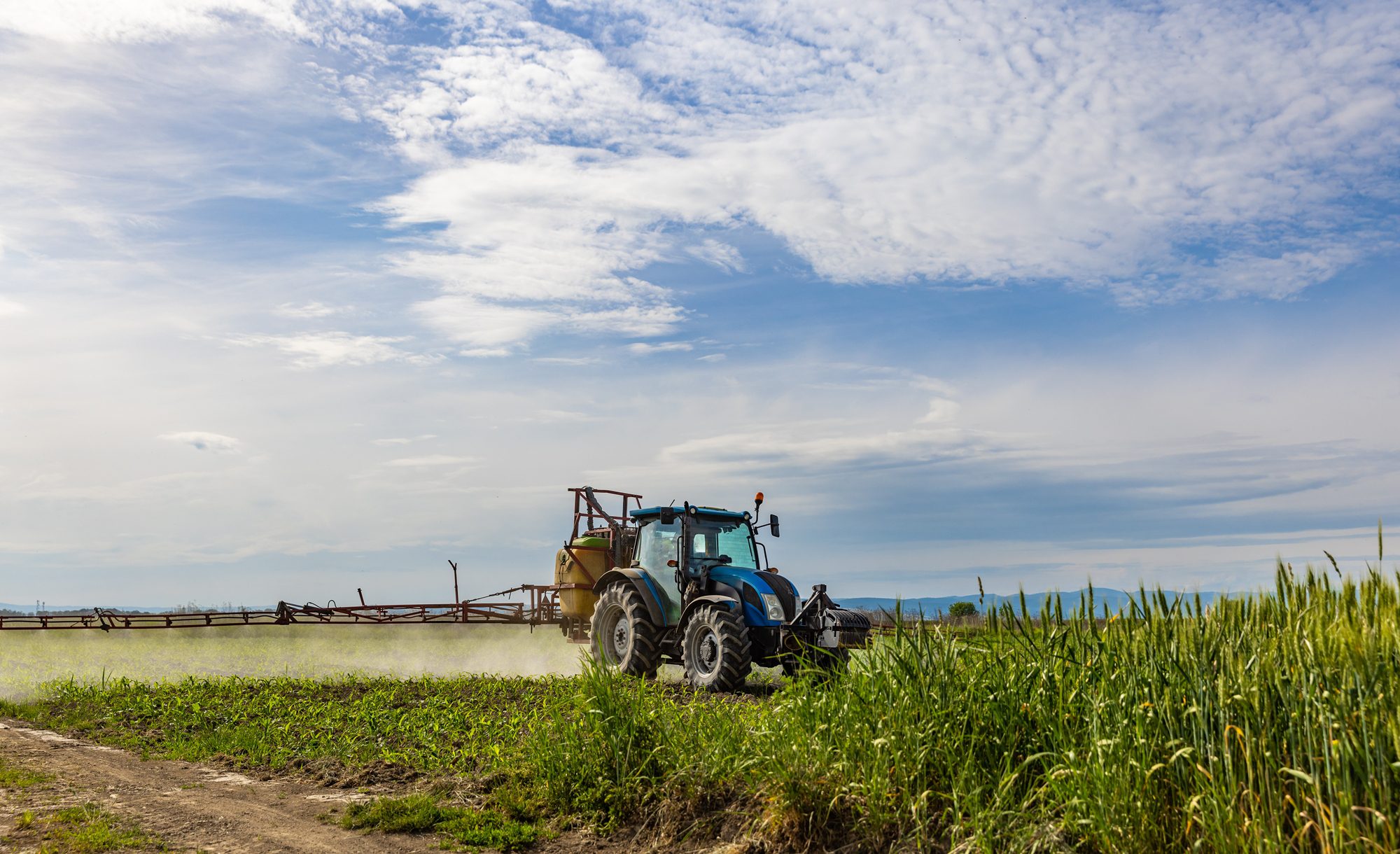 Crop spraying