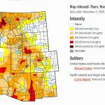 US Drought Monitor Map - western drought