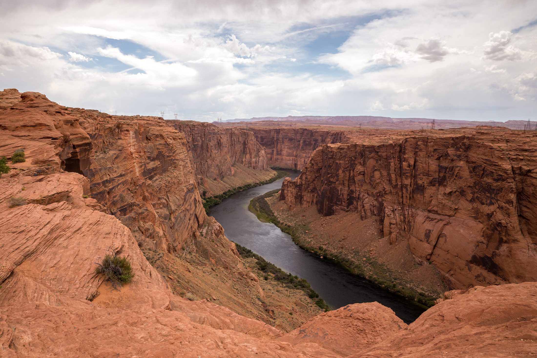 The Colorado River in the Grand Canyon
