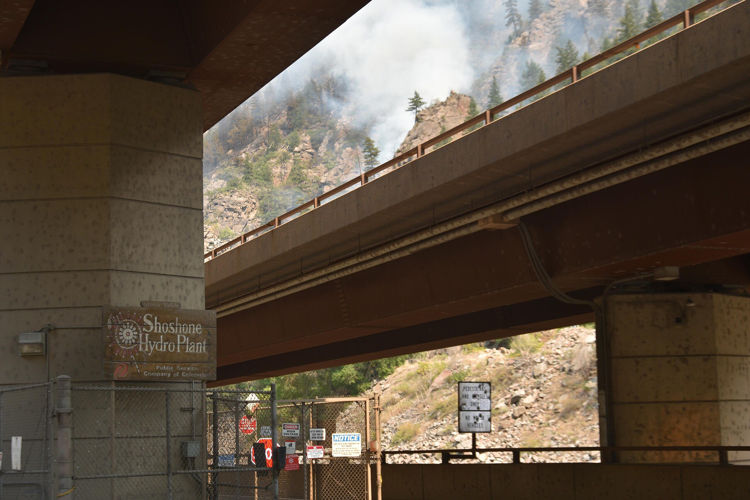 Shoshone hydro plant - USFS image