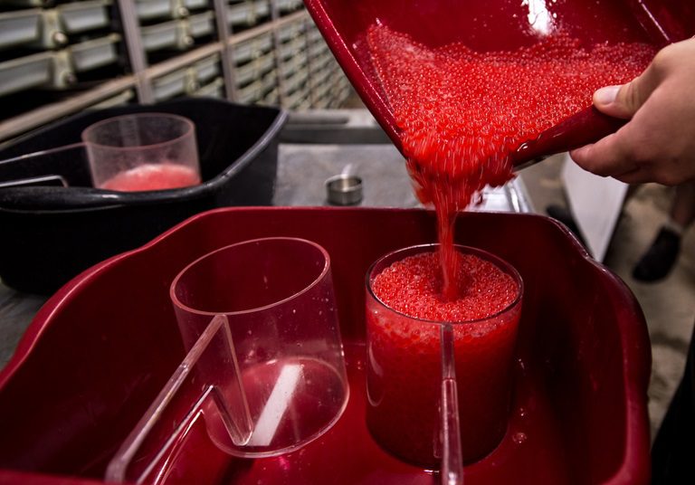 Salmon spawning operations - California Department of Water Resources