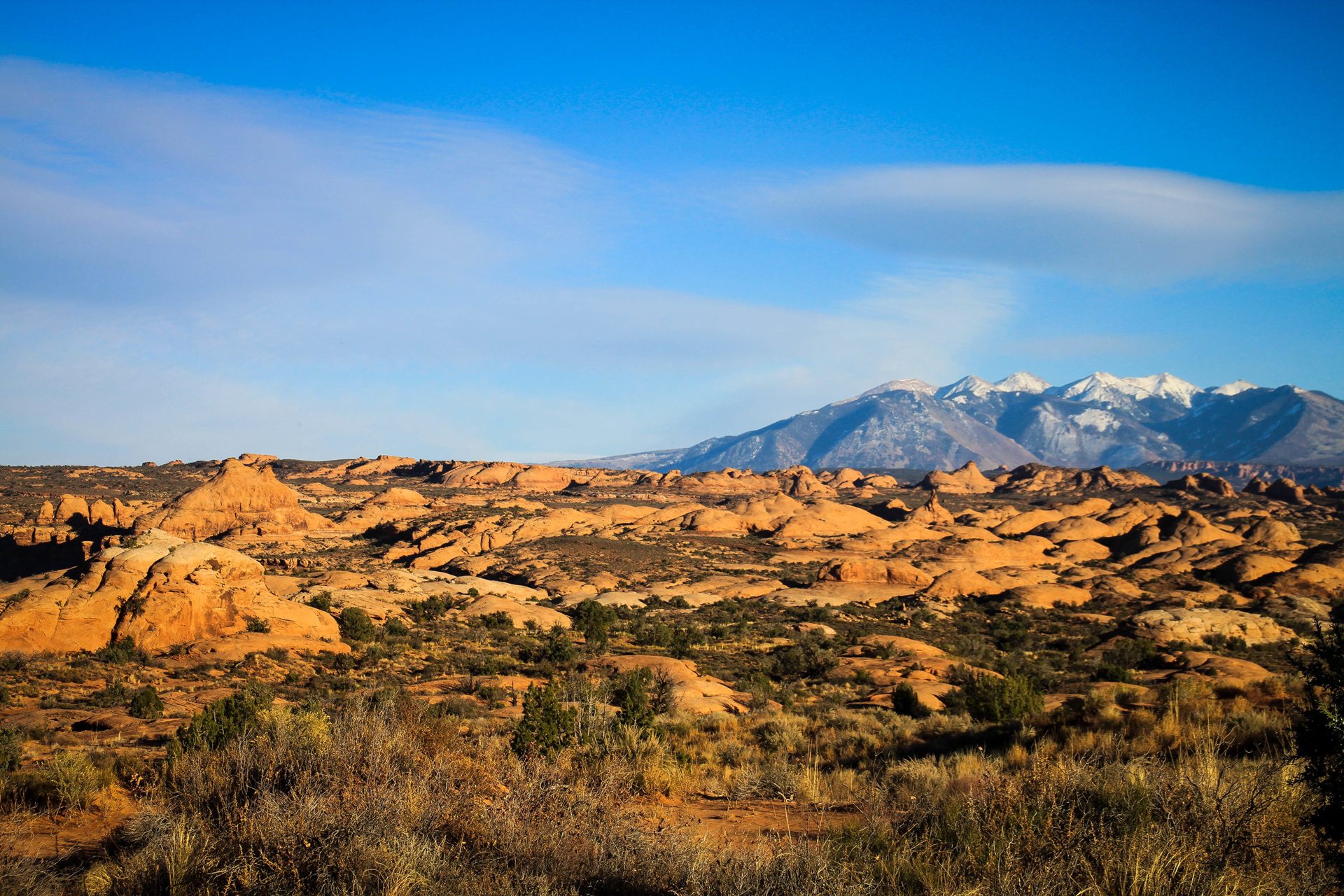 Arches National Park in Utah. Over 90% of the state is in drought.