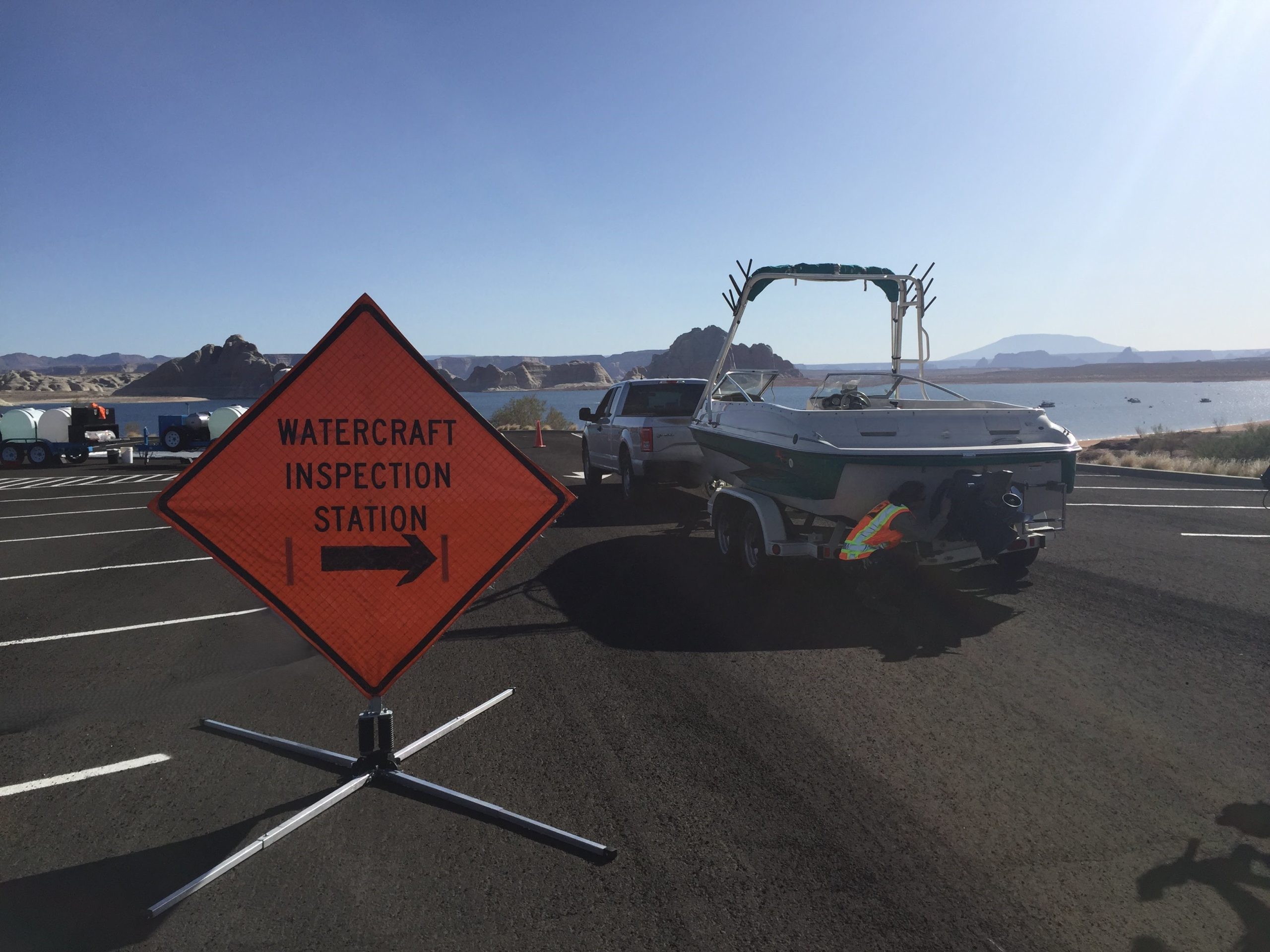 watercraft inspection station