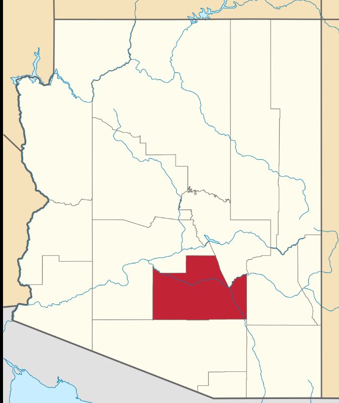 Pinal County Location Map