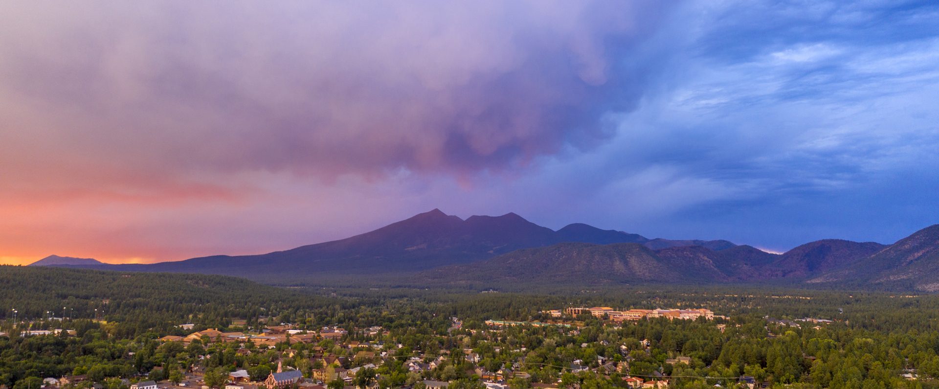 Mount Humphreys near Flagstaff, one of the small communities that would benefit form the legislation