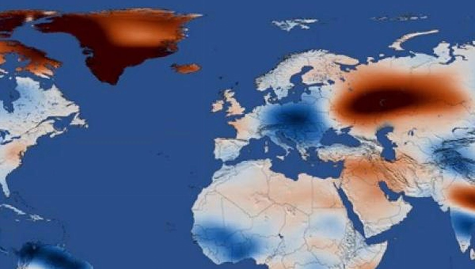 Screenshot of NASA's GRACE program