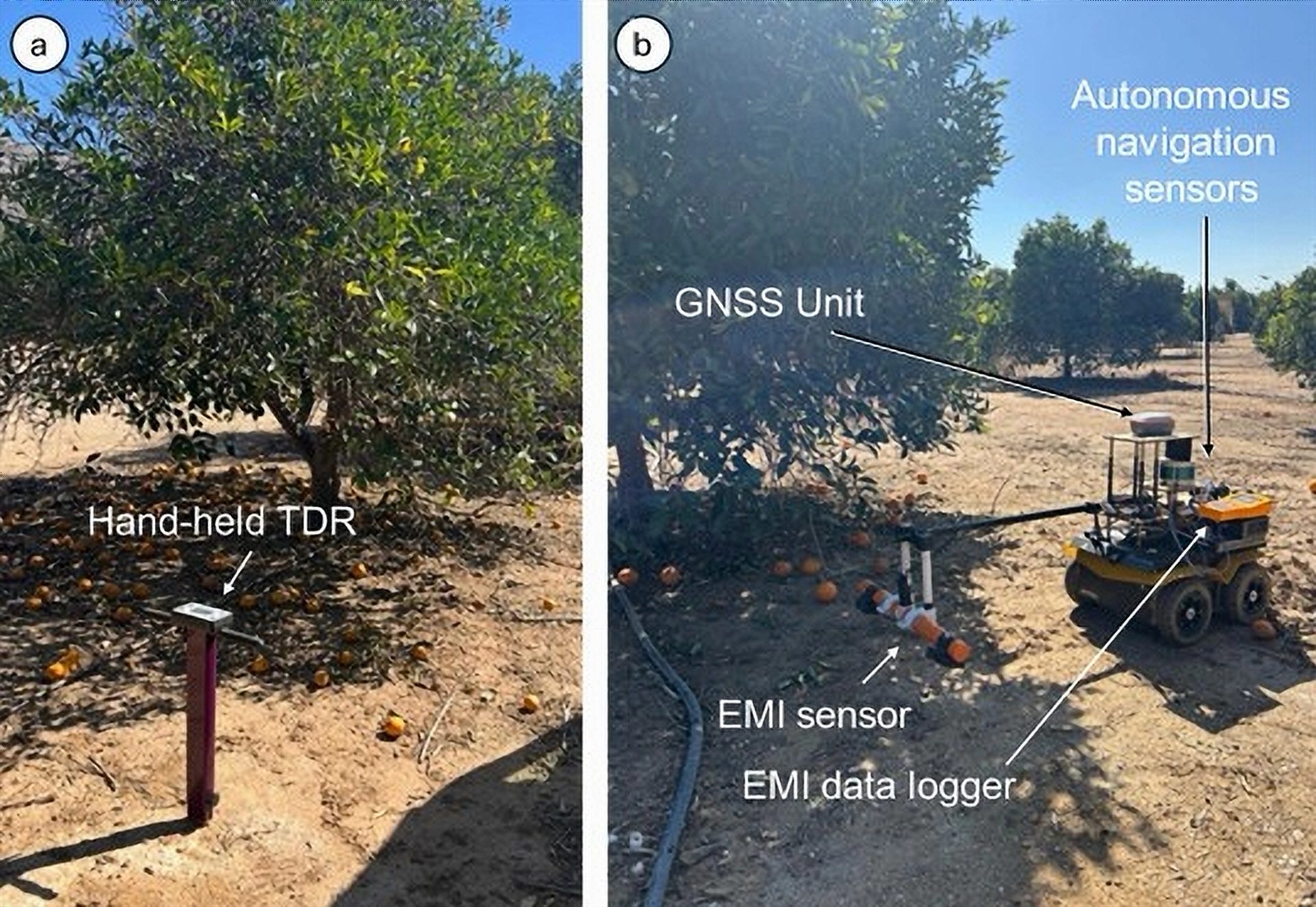 UC Riverside's irrigation robot study