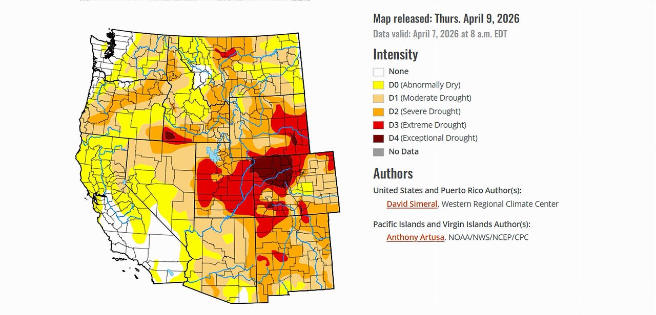 Drought Monitor Map