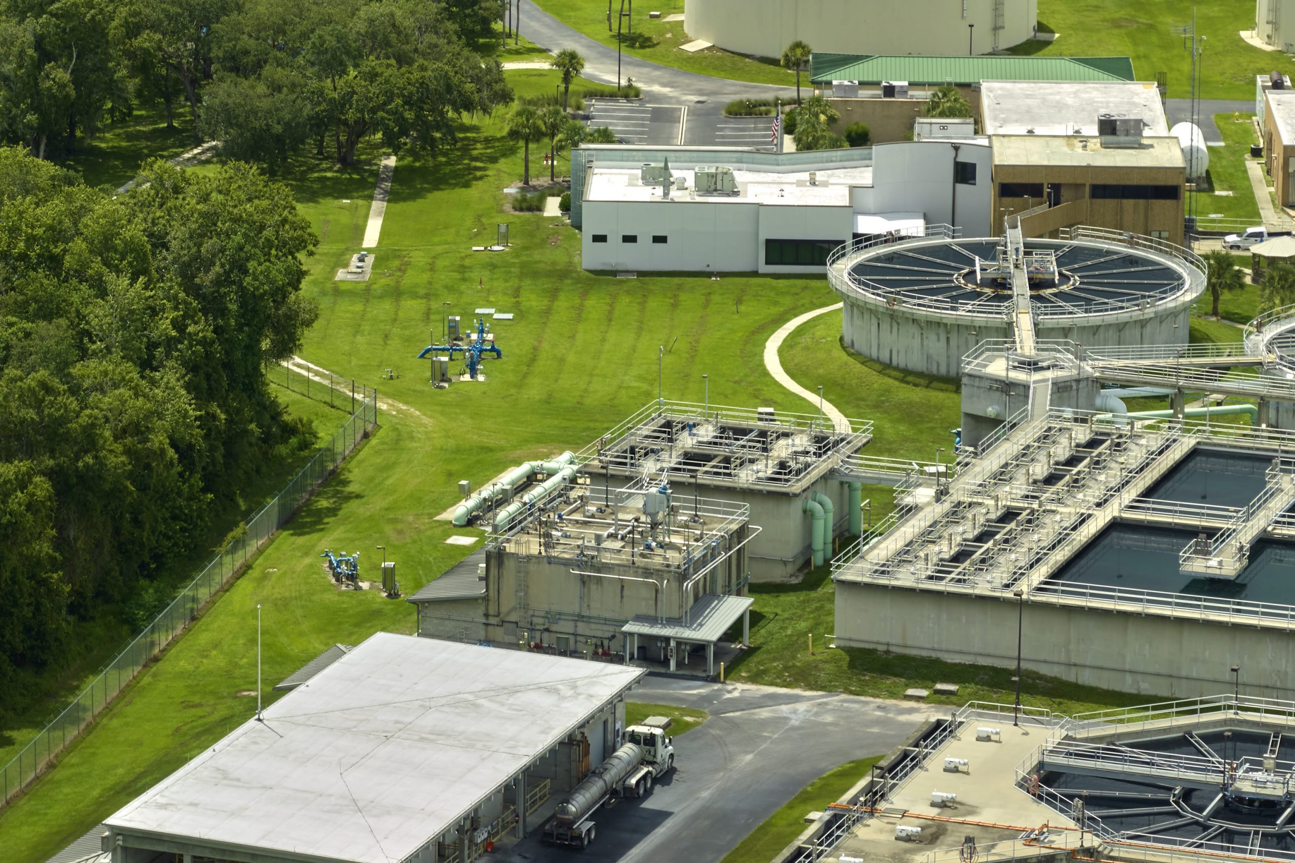 A water cleaning facility