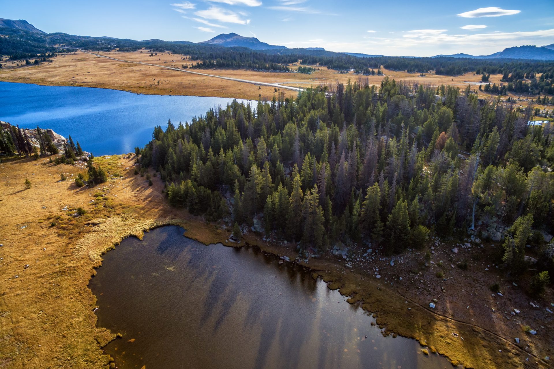 The Shoshone National Forest, part of Shoshone water rights system