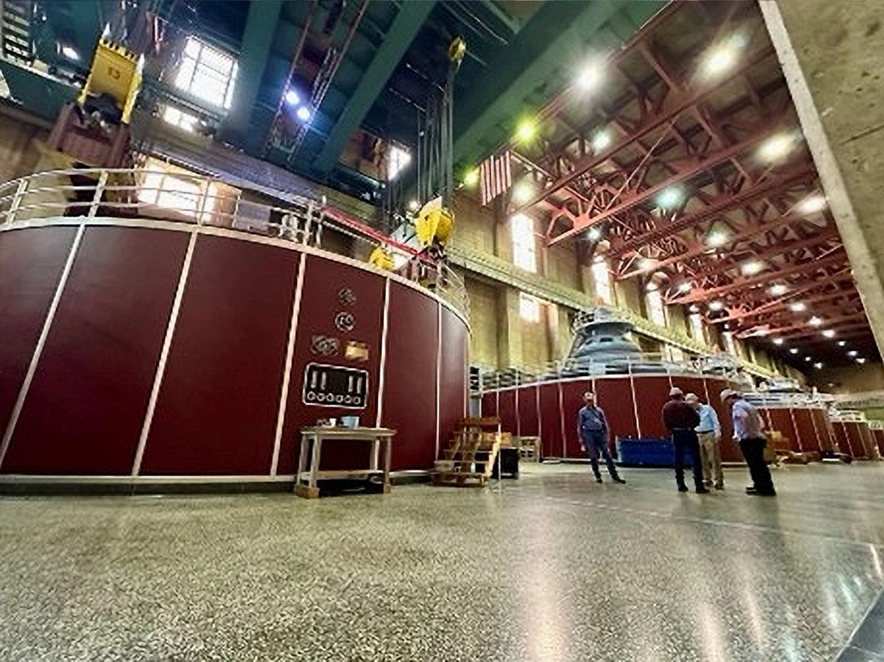 Hoover Dam operations, via Bureau of Reclamation