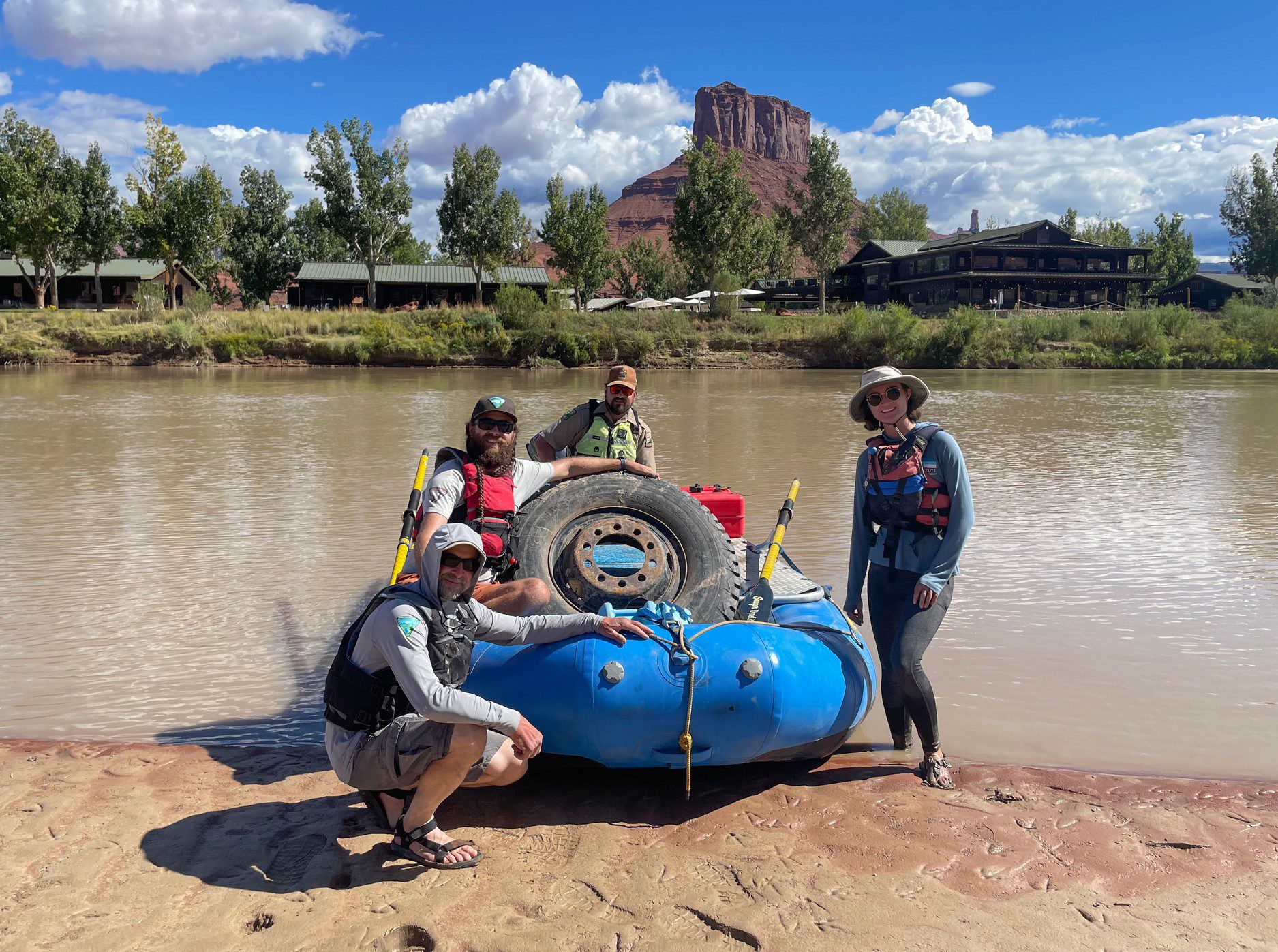 River cleanup near Moab in 2024